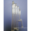 Clear Tubular Straight Round-Ball Glass Tube for Cosmetic Packing